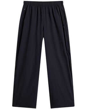 Nike X Skims Stretch Nylon Oversized Trousers - Blue