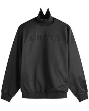 adidas X Fear Of God Athletics Mock Neck Pullover - Black