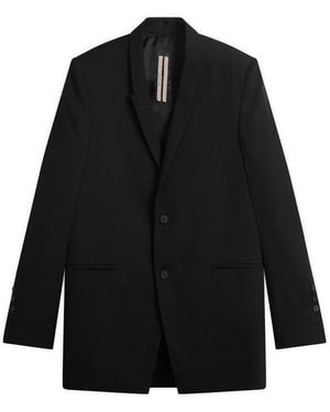 Rick Owens Concordian Blazer - Black
