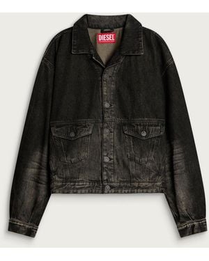 DIESEL Morghi Denim Jacket - Black
