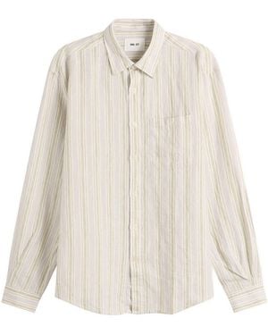 NN07 Deon Stripe Shirt - White