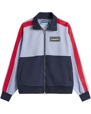 Pleasures X Oasis Forever Track Jacket - Blue