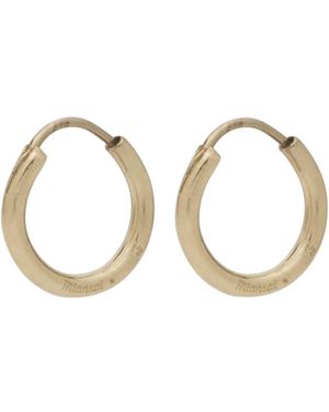 Miansai Aeri Huggie Earring - Metallic