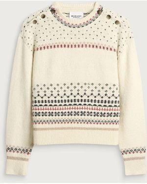 Isabel Marant Étoile Zury Sweater - Natural