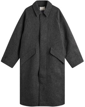 YMC Tyrell Trench Coat - Black