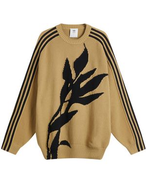 adidas X Sftm Knit Crew - Brown