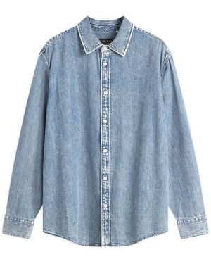 Rag & Bone Denim Matthew Shirt - Blue