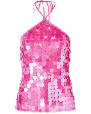 Saks Potts Anouk Sequin Top - Pink