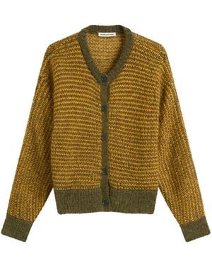 YMC Disorder Cardigan - Green