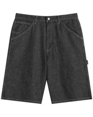 Neighborhood Denim Painter Shorts - Grey