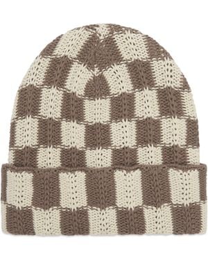Sundays Check Beanie - Metallic