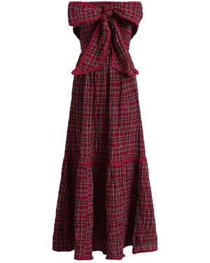 Damson Madder Mia Midi Dress - Purple