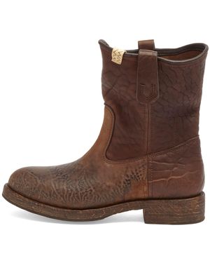 Visvim Wabanaki Folk Boots - Brown