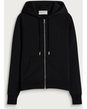 Ami Paris Adc Loopback Zip Hoodie - Black