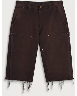 Willy Chavarria Workwear Carpenter Short - Black