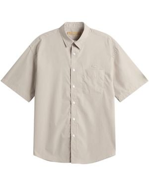 FRIZMWORKS Og Poplin Short Sleeve Shirt - Natural