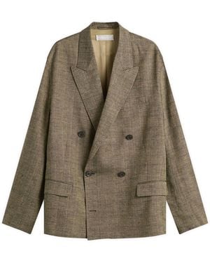 Our Legacy Soft Weave Halt Blazer - Green