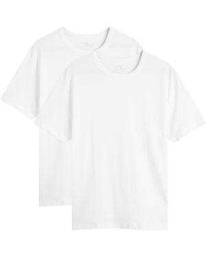 Dime Classic 2 Pack T-Shirts - White