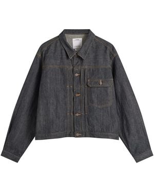 Visvim 102Xx Denim Jacket Mud Wash - Black