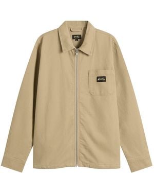 Stan Ray Cord Zip Shirt - Natural
