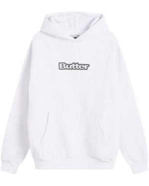 Butter Goods Radiant Logo Hoodie - White