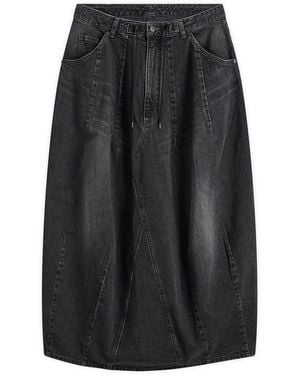 Needles H.D. Jean Skirt - Black