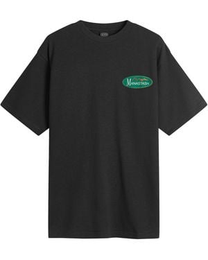 Manastash Hemp Original Logo T-Shirt - Black