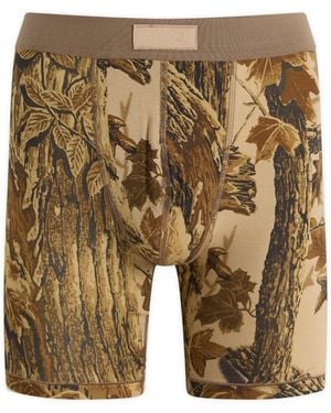 Skims Cotton Boxer Brief 5" - Green