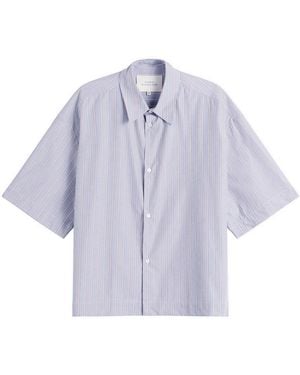 Studio Nicholson Sanko Boxy Shirt - Purple