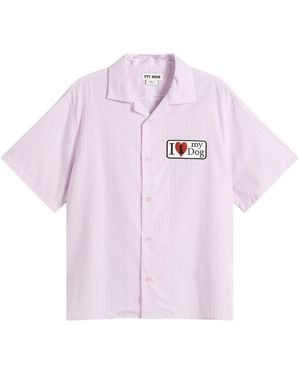 TTT MSW I Love My Dog Half Sleeve Shirt - Pink