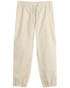 Moncler Tonal Stripe Sweatpants - Natural