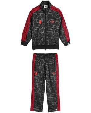 adidas X Bape Kids Firebird Tracksuit - Black