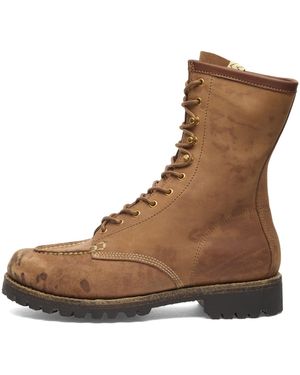 Visvim Scout Tall Folk Boots - Brown