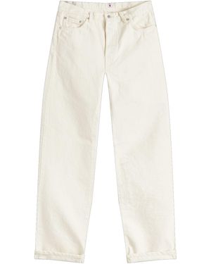 Edwin Kurabo Selvage Tapered Denim Jeans - White
