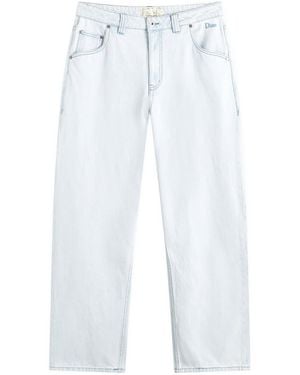 Dime Classic Baggy Denim Jeans - White
