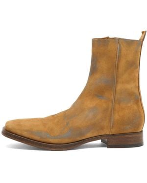 Acne Studios Bebe Suede Boot - Brown