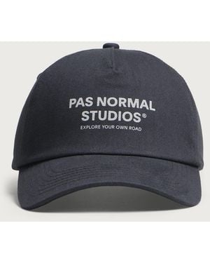 Pas Normal Studios Off-Race Cotton Cap - Blue