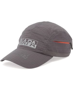 Napapijri Ripstop Logo Cap - Grey