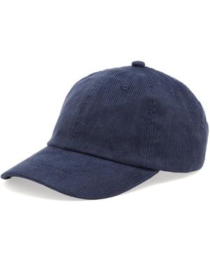 Folk Corudroy Cap - Blue
