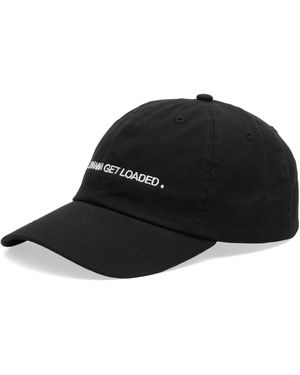 Easy Listening We Wanna Get Loaded Embroidered Cap - Black