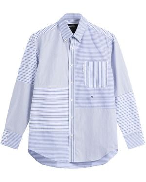 HOMMEGIRLS Patchwork Shirt - Blue