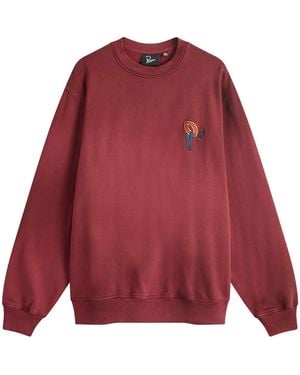 by Parra Fire Lemon Sweatshirt - Red