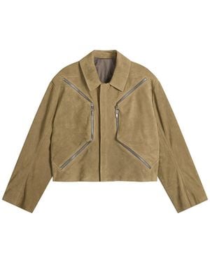 Rick Owens Heizer Mac Jacket - Green