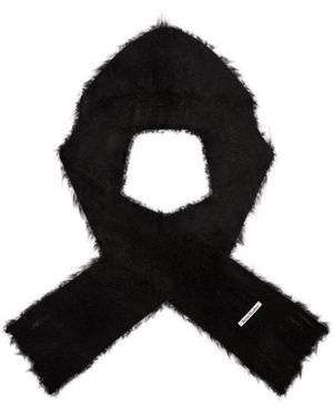 Acne Studios Kooder Hooded Scarf - Black