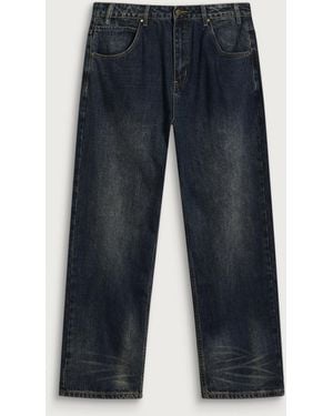 Butter Goods Solar Fade Baggy Denim Jeans - Blue