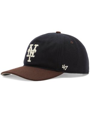 '47 Ny Mets Chain Stitch Hitch Cap - Black