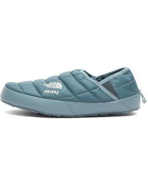 The North Face X Skims Thermoball Traction Mule V - Blue