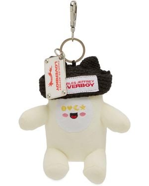 Charles Jeffrey Gromlin Plush Keyring - White