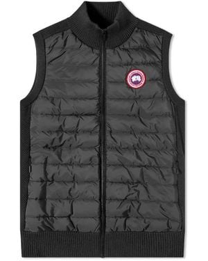 Canada Goose Hybridge Knit Vest - Black