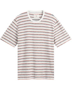 Folk Multistripe T-Shirt - White